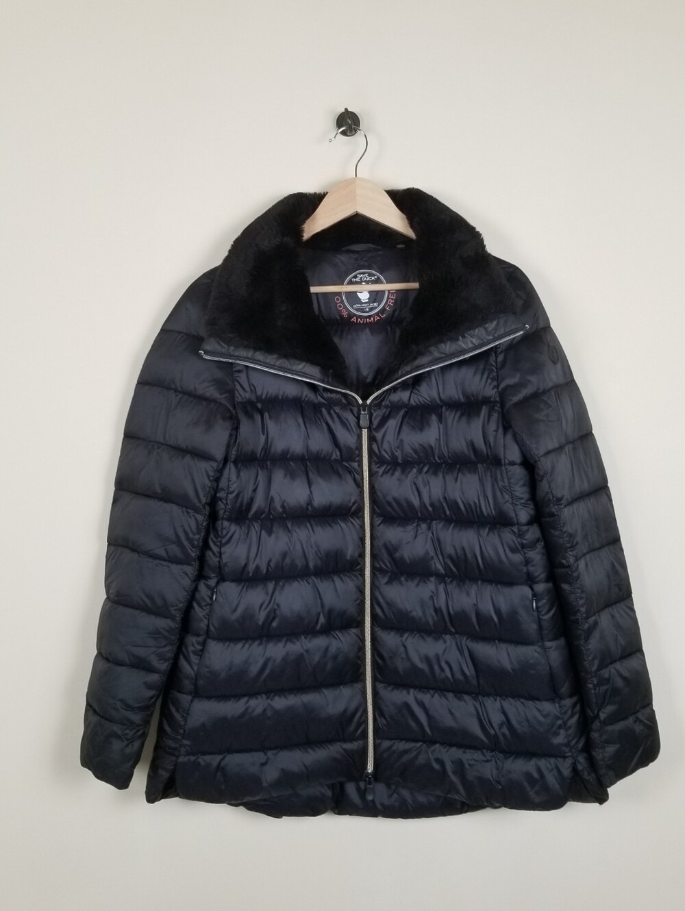 Save The Duck Ultra Light Puffer Jacket Synthetic Down Water Repellent Small